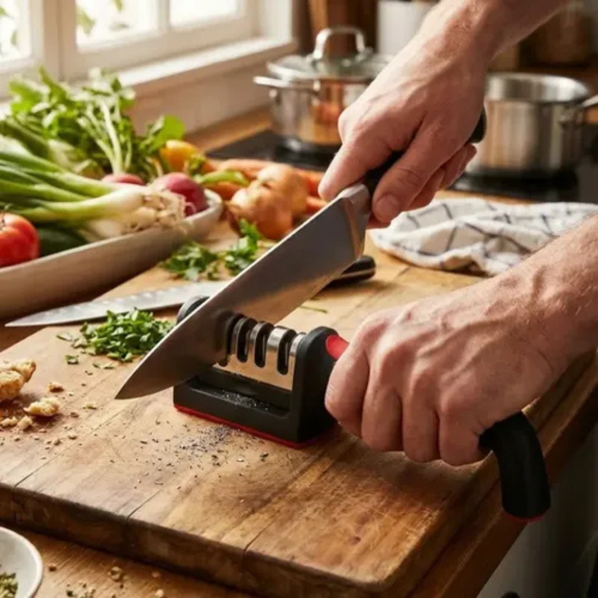 FiloMax👨‍🍳 - Afilador Profesional 3 en 1