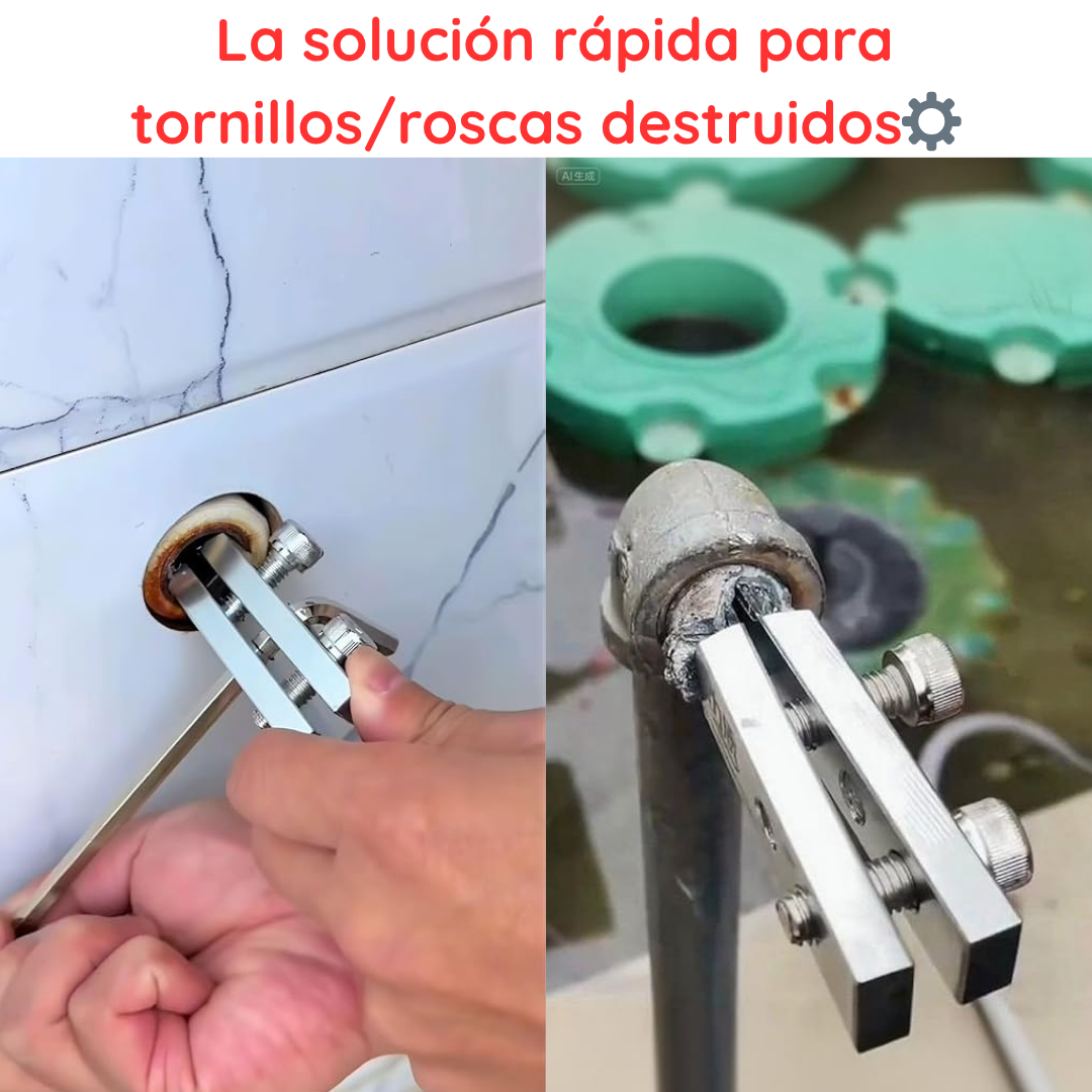 MaxTorque Kit🔩 - Extractor de Tornillos/Roscas Dañadas