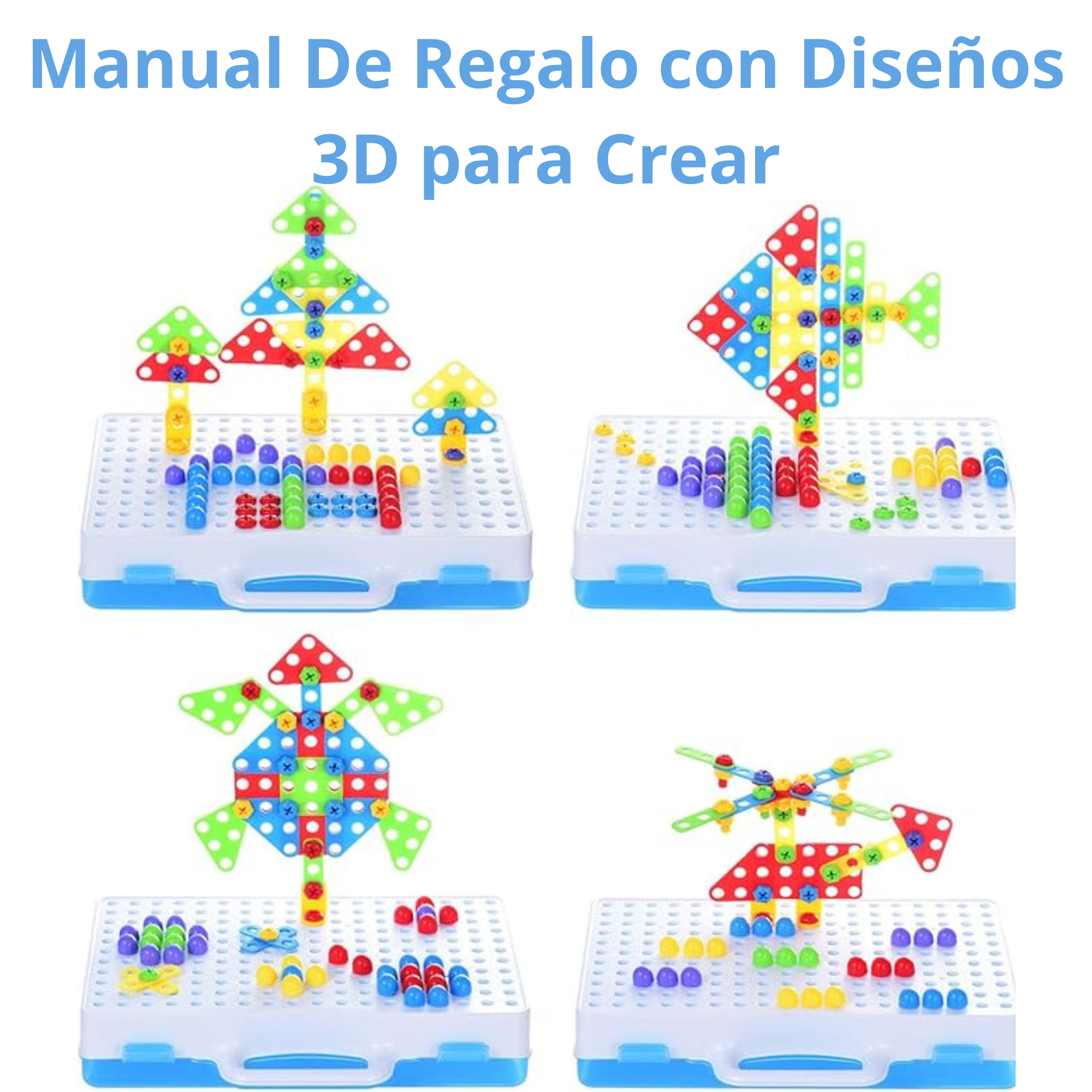 ConstructorLab🛠️ - Maletín de Mosaicos 2D y 3D