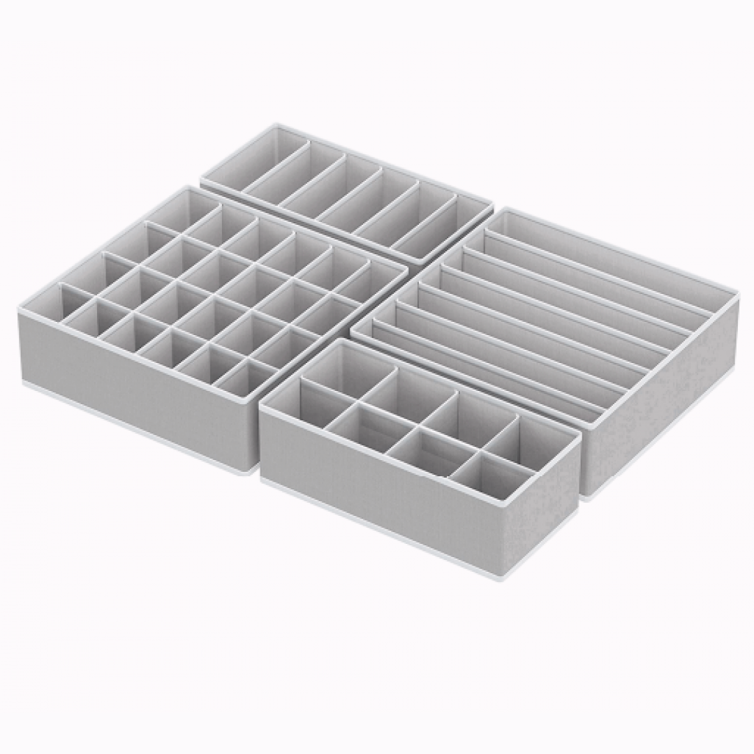 Espacio Zen 🧺 - Set de 4 Cajones Organizadores