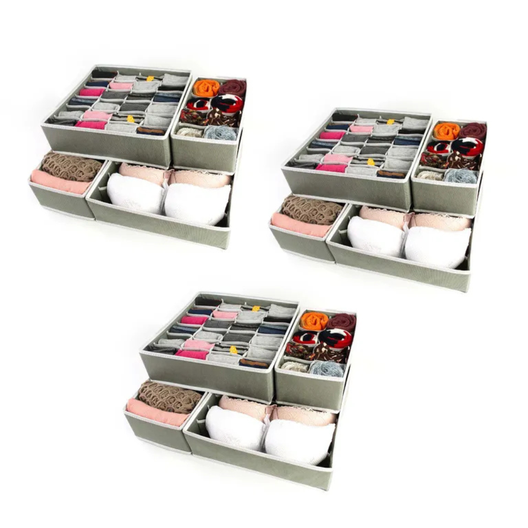 Espacio Zen 🧺 - Set de 4 Cajones Organizadores